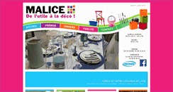 Desktop Screenshot of magasin-malice.fr